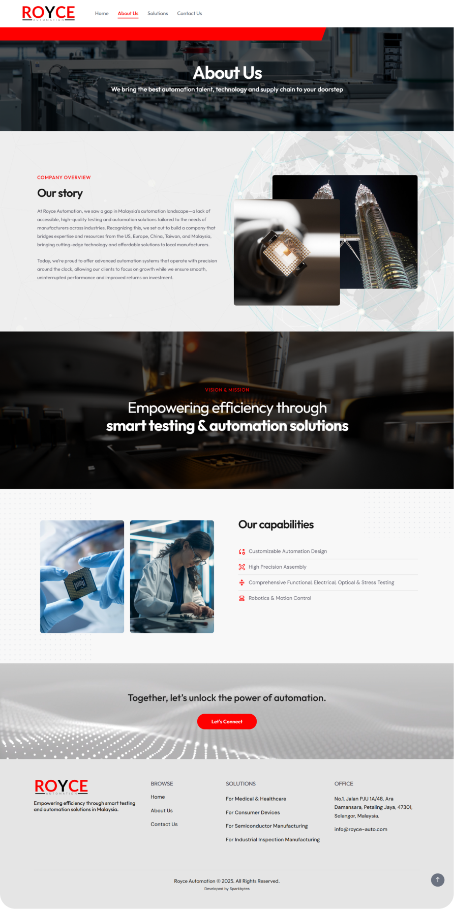 Royce Automation 1
