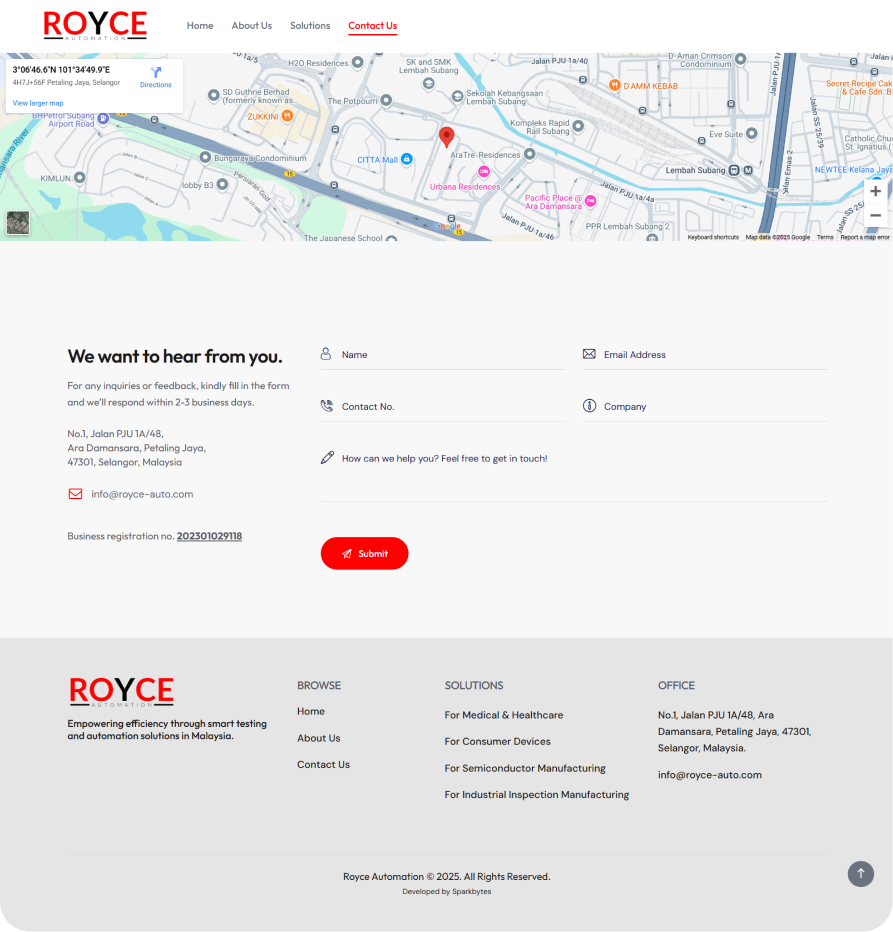 Royce Automation 2