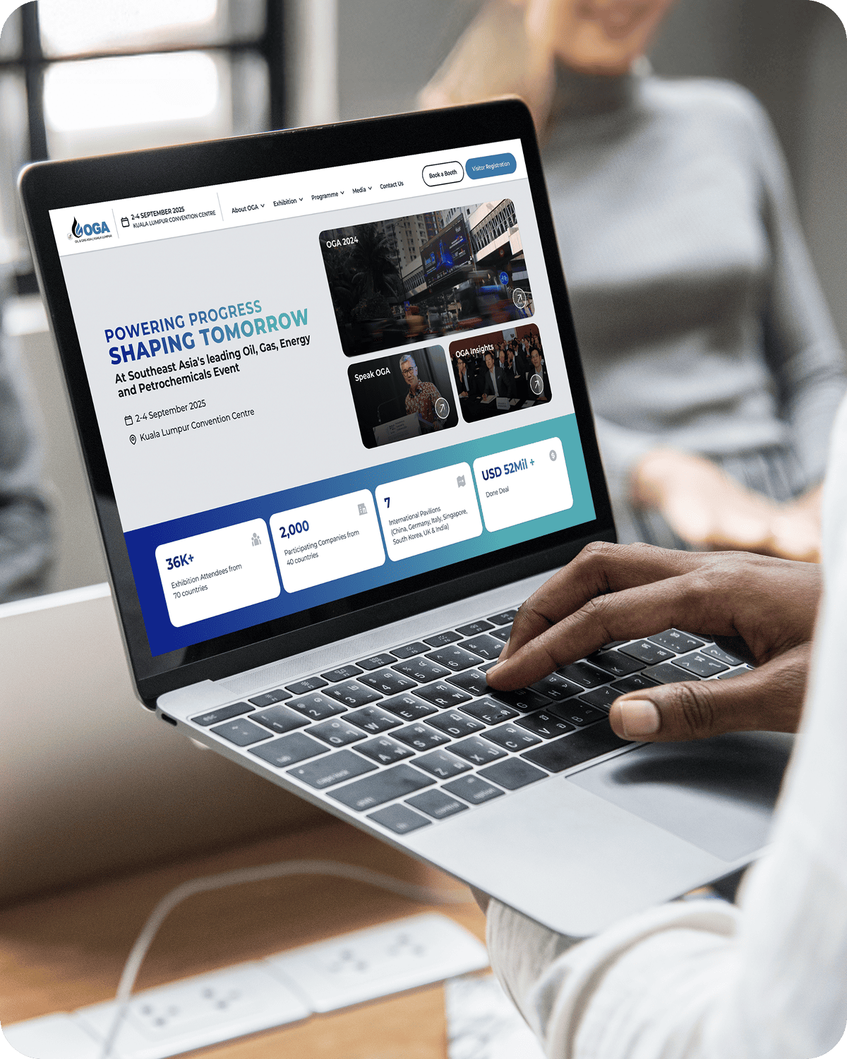 Website Revamp for an International Event Organiser