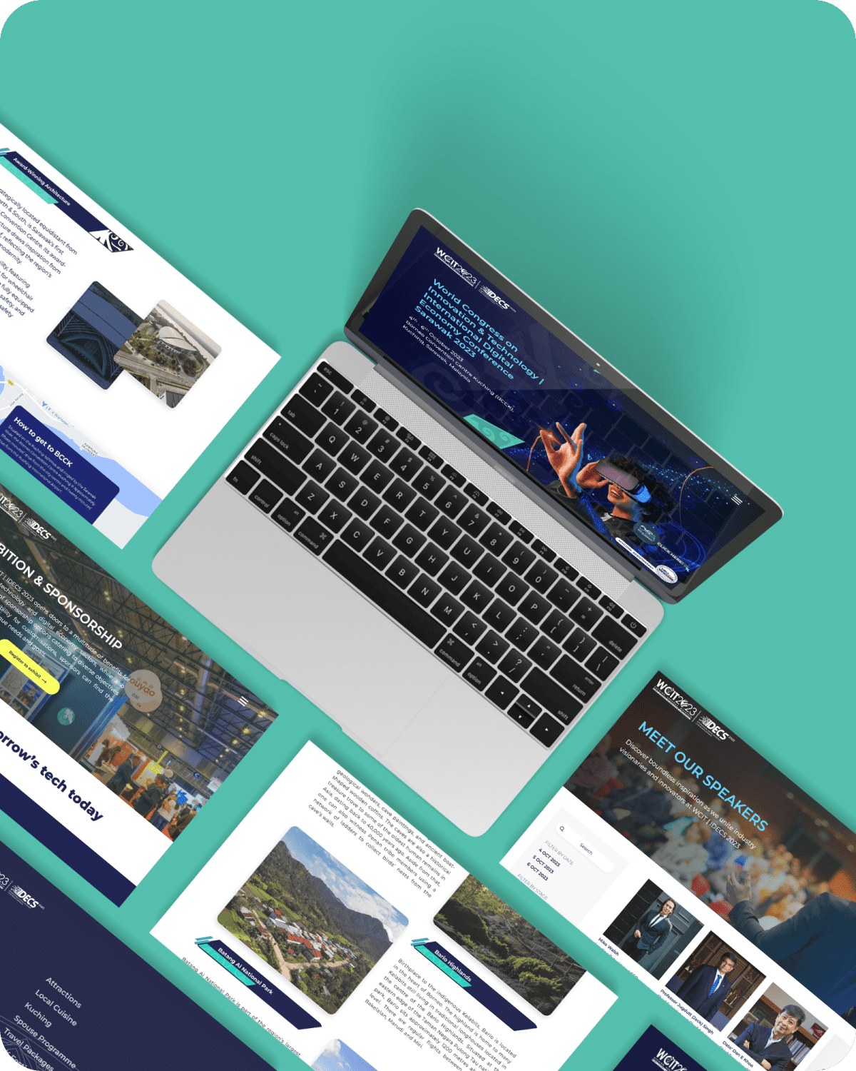 Event Website for International Technology Conference